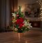 Dekorierter Weihnachtsbaum mit LED - 3