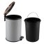 Treteimer Jannik 20 Liter Grau Kupfer - 3