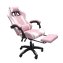 Gaming Stuhl Krit Eco Pink-Weiß - 3