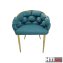 Stuhl Alsen Gold Petrol - 3