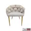 Stuhl Alsen Gold Beige - 3