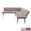Eckbank 195 x 154 cm Mesilla Braun kurzer Schenkel rechts - 3
