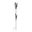 Blumenstecker Rostoptik Blüte Celia - 3