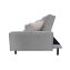 Modernes Schlafsofa 3-Sitzer Grau Klappsofa mit Schlaffunktion - 3