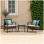 Gartenmöbel Set 3-teilig für Terrasse, Balkon und Wintergarten - 3