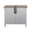 Waschbeckenunterschrank Bambus - 3