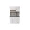 Küchenschrank Beton/Weiß Blanca - 3