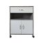 Küchenschrank Beton/Weiß Blanca - 3