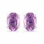 Schmuck-Set Silber 925 rhodiniert Ohrringe und Halskette mit echtem Amethyst - 3