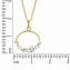 Halskette 375 Gelbgold mit Zirkonia - 3