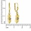Ohrhänger 585 Gelbgold Zirkonia - 3