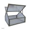 Frühbeet aus Holz und Polycarbonat Ideales Mini-Gewächshaus - 3