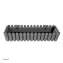 Blumenkasten mit Wasserspeicher Nessa 75 cm Grau - 3