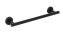 Badetuchstange Mod. Bosio Schwarz Matt, rostfrei, 40 cm - 3