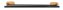 Turbo-Loc® Badetuchstange Mod. Orea Duo Bamboo, 60 cm, Befestigen ohne bohren - 3