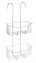 Thermostat-Dusch-Caddy Mod. Milo Edelstahl, 2 Etagen, Edelstahl rostfrei - 3