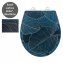 Premium WC-Sitz Mod. Big Leaves mit Relief, aus antibakteriellem Duroplast - 3