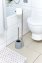 Stand WC-Garnitur Mod. Avola Grau, aus rostfreiem Edelstahl - 3