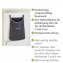 Über-Tür Wäschesammler Mod. Canguro Grau, 65 l - 3