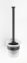 WC-Garnitur Mod. Bosio offen Edelstahl Black matt, rostfrei - 3