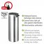 Turbo-Loc® Edelstahl Seifenspender Detroit, Befestigen ohne bohren - 3