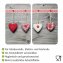 Herdabdeckplatte Universal Herzen 2er Set, für alle Herdarten - 3