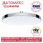 Regenduschkopf Automatic Cleaning Ø 22,5 cm, Anti-Kalk Universal-Kopfbrause - 3