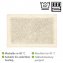 Badematte Mod. Sidyma Beige, aus 100 % zertifizierter Bio-Baumwolle - 3