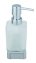 Turbo-Loc® Seifenspender Genova Shine, abnehmbarer Spender aus satiniertem Glas - 3
