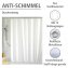 Anti-Schimmel Duschvorhang Uni White, 180 x 200 cm, Textil (Polyester), 180 x 200 cm, waschbar - 3