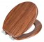 WC-Sitz Mod. Chestnut Braun, aus FSC® zertifiziertem MDF - 3