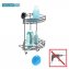 Mod. Vacuum-Loc® Eckregal 2 Etagen Schwarz, Wandablage, Befestigen ohne bohren - 3