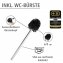 Stand WC-Garnitur Mod. Rivalta Edelstahl Matt, integrierter Toilettenpapierhalter - 3