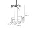 Thermostat-Dusch-Caddy Mod. Milo Edelstahl, rostfrei - 3