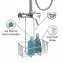 Thermostat-Dusch-Caddy Mod. Milo Edelstahl, rostfrei - 3