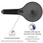 Duschkopf Mod. Ultimate Shower Schwarz/Grau, Ø 13 cm - 3