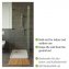 Baderost Mod. Indoor & Outdoor Bambus, 100 x 50 cm, für Dusche, Bad & Pool - 3