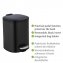 Treteimer Mod. Alassio, Schwarz 5 L, mit Easy-Close Absenkautomatik - 3