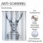 Anti-Schimmel Duschvorhang Mr. Deer Flex, Textil (Polyester), 180 x 200 cm, waschbar - 3