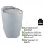 Hocker Mod. Candy Grey, mit abnehmbarem Wäschesammler - 3