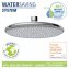 Regenduschkopf Watersaving Ø 22,5 cm, Universal-Kopfbrause mit Wasserspar-System - 3