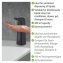 Sensor Desinfektionsmittel- und Seifenspender Mod. Larino Schwarz, automatischer Infrarot Spender - 3