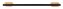 Turbo-Loc® Badetuchstange Uno Mod. Orea Bamboo, 60 cm, Befestigen ohne bohren - 3