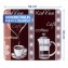 Multi-Platte Mod. Kaffeeduft, Spritzschutz, Herdblende, Schneidbrett - 3