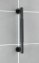 Wandhaltegriff Mod. Secura 40,5 cm Schwarz, TÜV Bauart geprüft - 3