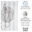 Duschvorhang Mod. Ladyline, 180 x 200 cm, Textil (100 % recyceltes Polyester) - 3