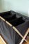 Wäschesammler Trio Mod. Ecori, FSC®-zertifizierter Bambus, recyceltes Polyester - 3