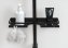 Turbo-Loc® Duschstangencaddy Mod. Altarella S, Schwarz, aus Edelstahl - 3