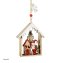 Baumschmuck Häuschen bunt, 2er Set Holz - 3