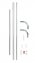 Winkelstange Universal Chrom, 20 mm - 3